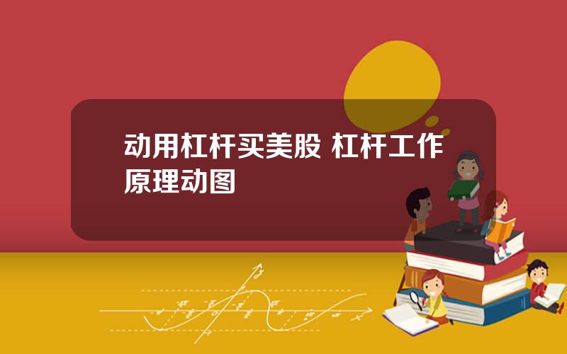 动用杠杆买美股 杠杆工作原理动图